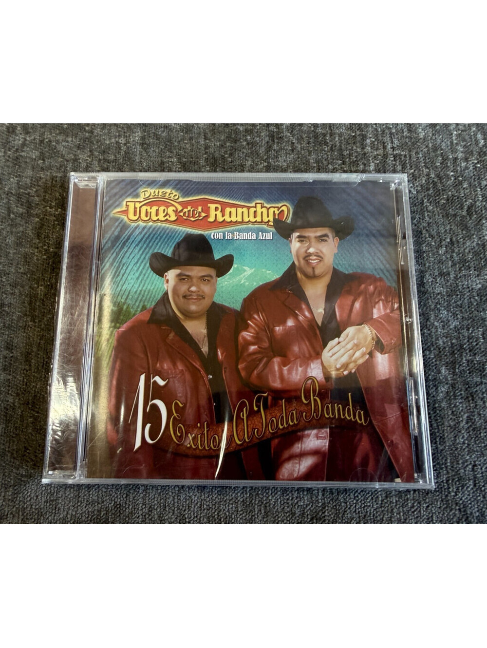 Voces Del Rancho - 15 Exitos A Toda Banda CD (2005 Univision) Norteño Banda